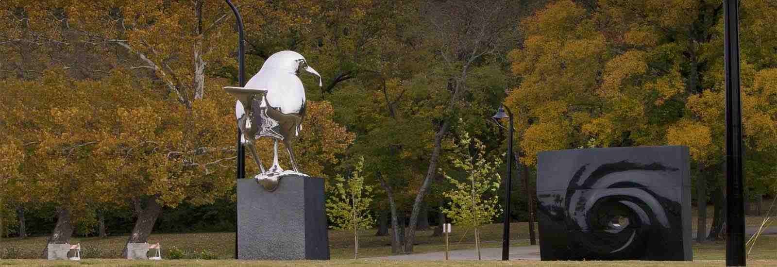 Qualität Metallskulptur im Freien Fabrik