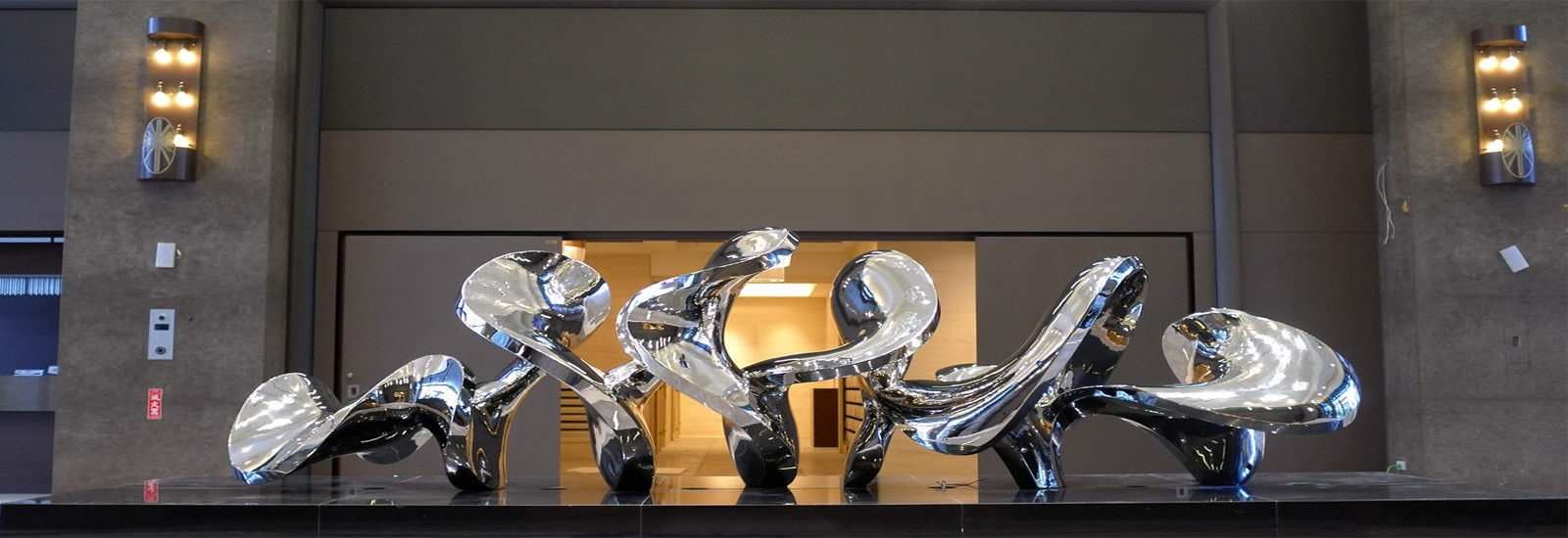 Qualität Metallskulptur im Freien Fabrik